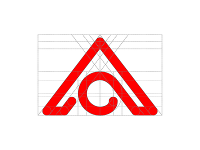 Logo Alphabet 1/26 alphabet branding challenge daily design grid layout logo mountain project typography