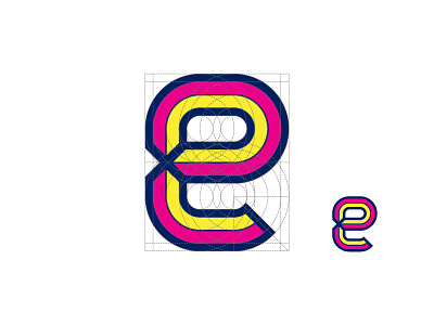 Logo Alphabet 5-26 alphabet arrows branding daily embossed grid layout logistics logo project transport typography