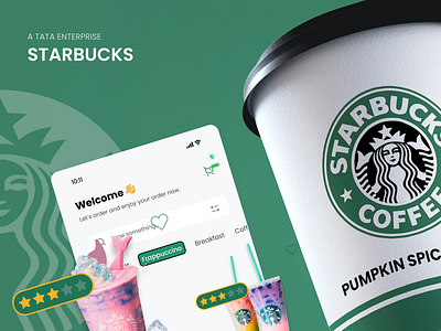 Starbucks app revamp app branding coffee e commerce responsive design retail starbucks ui user centric design user experience user interface ux design web design website redesign