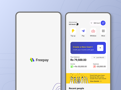 Effortless Transactions: Wallet App Redesign animation application branding fintech graphic design logo payment app ui user experience user interface ux wallet