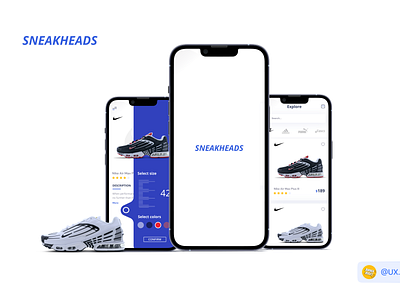 Sneaker Haven: A Streamlined UX/UI Design animation app branding design ecommerce graphic design illustration logo sneaker ui user experience user interface website
