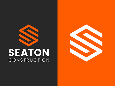 Seaton Construction Logo Design