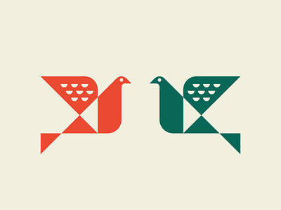 Birds - Geometric Logo