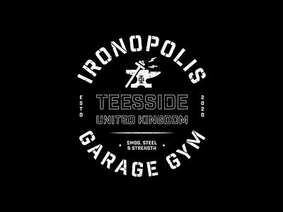 Ironopolis Home Gym Logo - Roundel