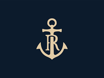Anchor - Letter R