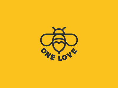 Worker Bee Variant (MCR) bee icon line art logo logomark love manchester mcr symbol united vector