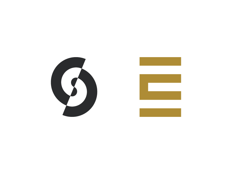 S e. ЭС логотип. Монограмма es. E Monogram logo. Moneyes логотип.