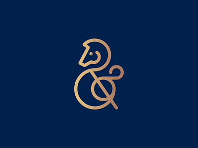 Horse Ampersand 2 - Traditional Look