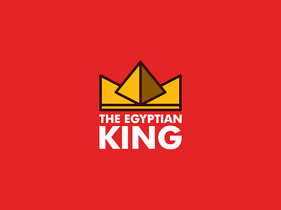 The Egyptian King - Champions League Final branding crown icon liverpool logo mark negative space soccer symbol type vector