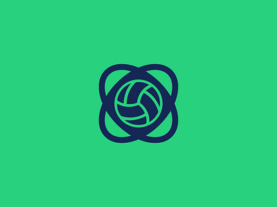 The Football Lab branding icon lab line logo mark negative space soccer symbol type vector