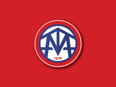 Bundesliga Boro (Middlesbrough FC) branding crest football logo m mark negative space shield soccer symbol type