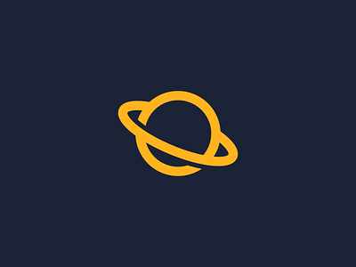 Orbit - Letter O Logo branding icon identity illustration line line art logo logotype mark negative space o orbital planet ring space sticker symbol type typography vector