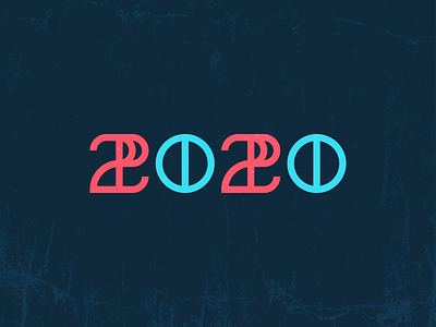 Happy New Year 2020 Logo