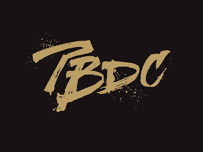 PBDC Logo #2 branding design graphic design handwritten logo script vector
