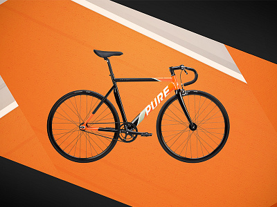 Pure Cycles Detraux - Track Bike Design bicycle bike illustrator photoshop pure cycles pure fix pure fix cycles