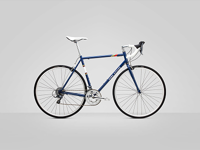Pure Cycles Road Bike - Bonetta bicycle bike illustrator photoshop pure cycles pure fix pure fix cycles