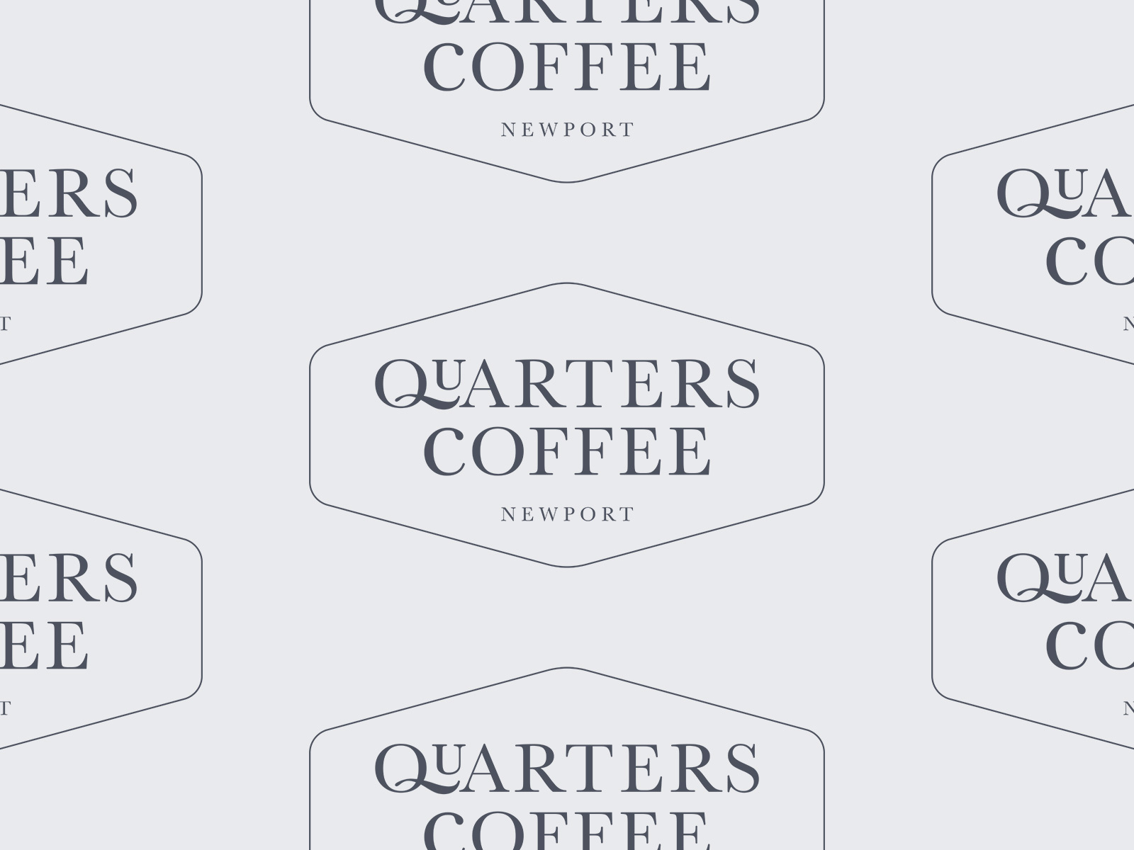 Quarters Coffee logo by Dave Seadon on Dribbble