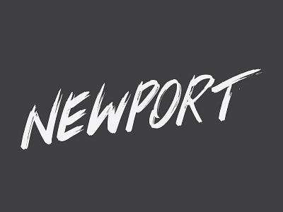 Newport Hand Lettering calligraphy lettering newport type typography wales