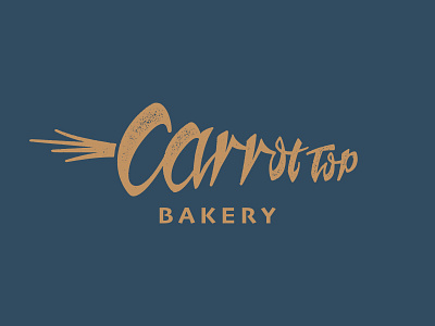 Carrot Top Bakery Logo bakery brownies bunny cake carrot design logo newport tasty