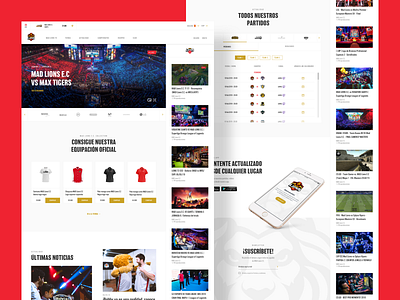 MAD Lions® full web redesign. art direction design digital interaction typography ui ux web web design