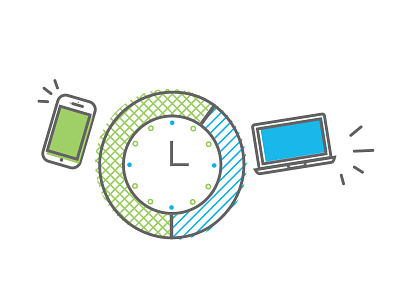 SMS Time Icon icons illustration sms