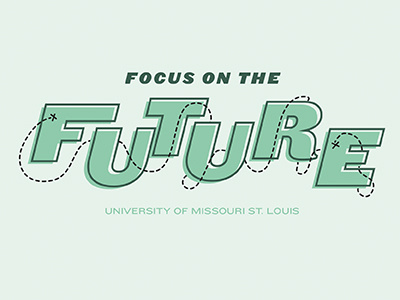Focus on the Future! focus future green logo student university