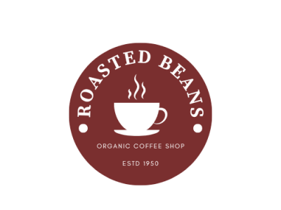 Coffee Shop Logo canva dailylogochallenge design graphic design logo