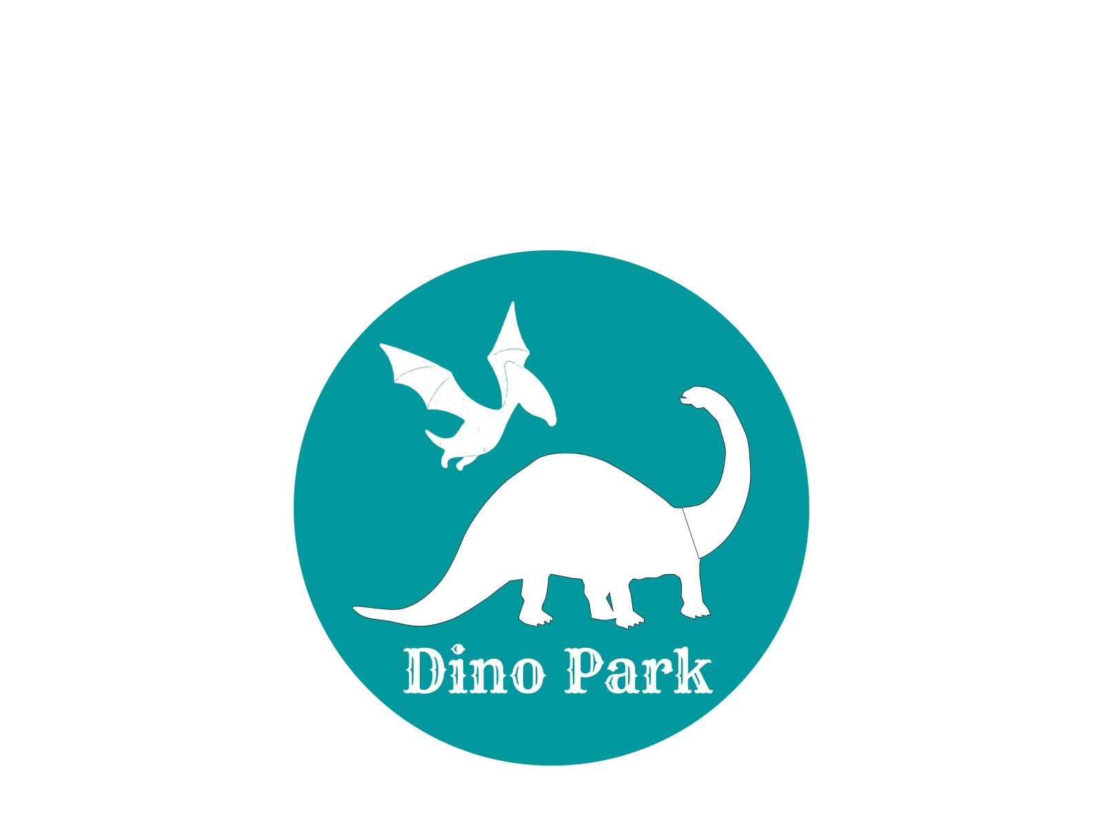 Dinosaur Amusement Park Logo by Shreya Sur on Dribbble