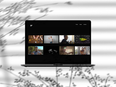 Society Films Home Page branding interaction web design