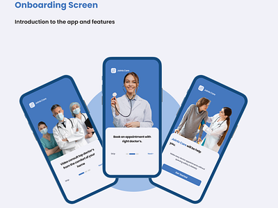 DOCTOR APPOINTMENT ONBOARDING SCREEN