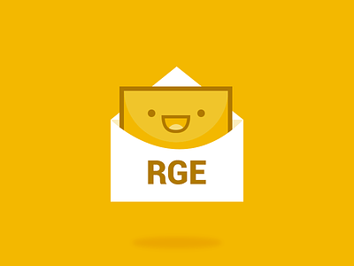 Really Good Emails Logo - Rebound 3 email icon identity illustration logo vector wip