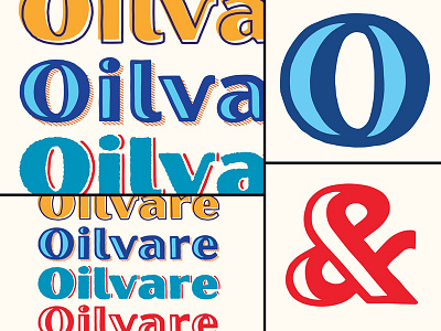 Oilvare Layered Typeface