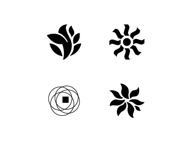 Symbol concepts WIP black concepts contrast symbol