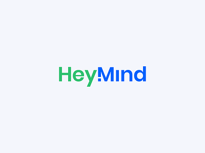 HeyMind - Logo Design app branding design graphic design health identity logo medical psychology