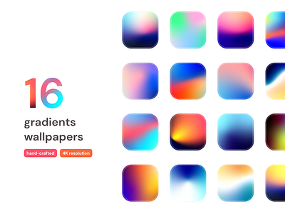 4K Gradients Wallpapers