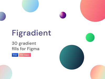 Figradient - Free Gradient Figma Fills design gradient ui design