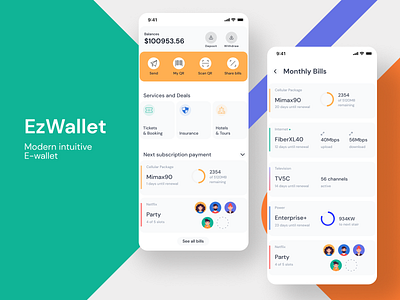 Rainbow Wallet designs, themes, templates and downloadable graphic elements  on Dribbble