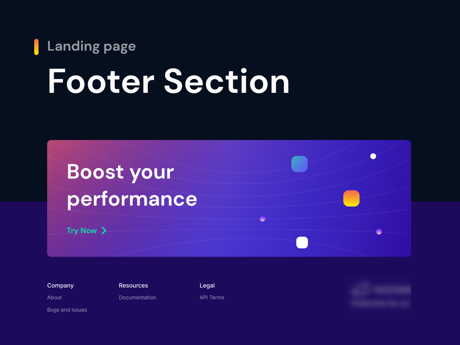 Webflow Footer Component | Flowbase