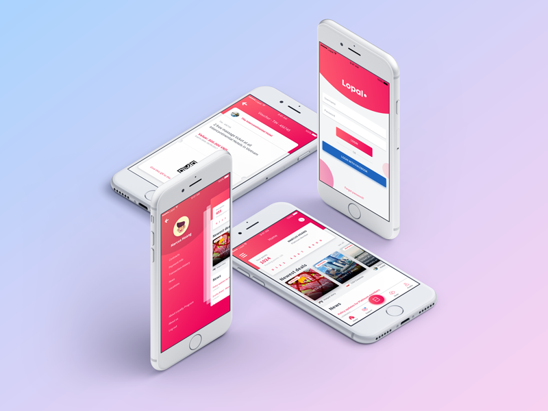 Lopal - Customer care app by Marcus Hoang 🏀 on Dribbble