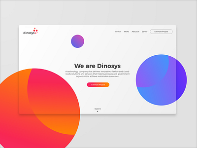 Corporate Landing page