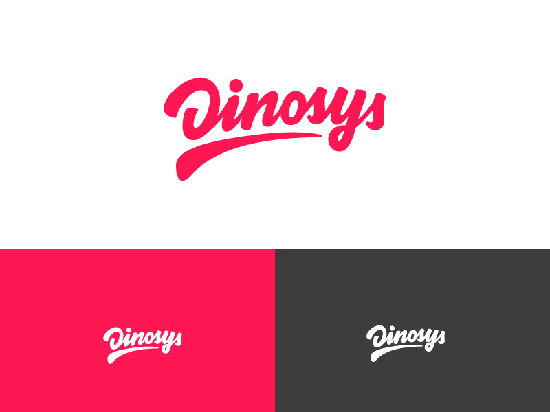 Dinosys - Logo Concept designer saigon hochiminh vietnam identity branding logo design logofolio