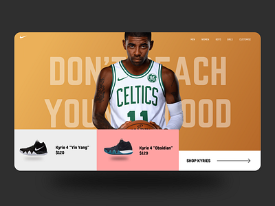 Kyrie Basketball Shoes Microsite