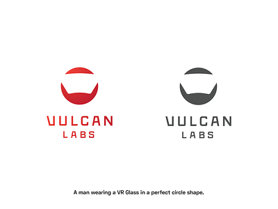 Vulcan Labs Logo - Rejected Version branding design icon illustration logo typography vector