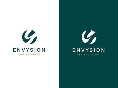 Envysion Logo Design - Rejected Option branding design illustration logo minimal vector vietnam