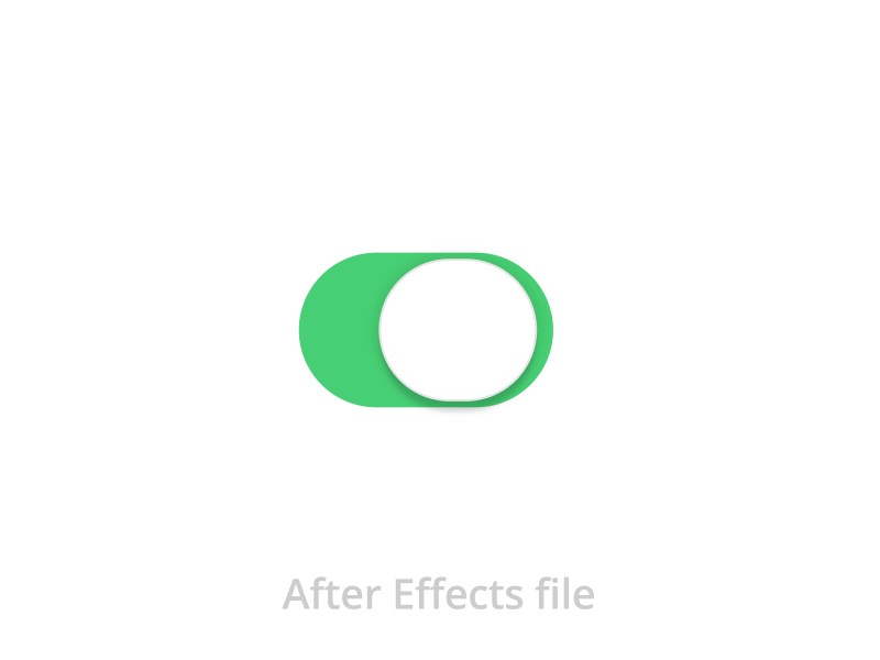 iOS7 Swith - free After Effects file. animation bulgaria flat animation free file ios7 ios7 file motion graphics sofia source switch tutorial ui