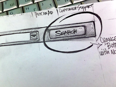 Search arsek button ipad iphone seach button sketch web design
