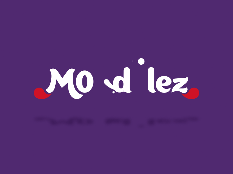 Mondelez Logo Reveal animation arsek bulgaria flat logo reveal mondelez motion graphics smooth sofia