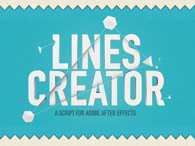 Lines Creator Logo after effects bulgaria lines creator logo illustrator script sofia vector arsek four plus