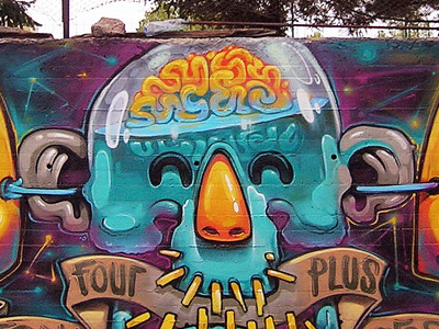 Uga Buga arsek art bulgaria four graffiti plus sofia spraypaint street