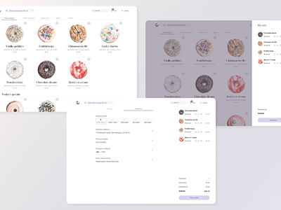 Donut checkout flow (web)